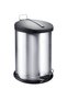 20L Stainless Steel Step Bin, Silver / Black - 2