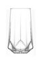 3 Pieces Valeria Long Drink Tumbler Set 460 Ml - Clear