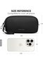 Travel Organizer Case, Water Resistant Electronics Travel Bag Organizer for Cable, Tech Pouch Accessories Carry Storage for Cord, Phone, Cables, Airpods, USB Flash Drive, Daily Items - 3