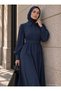 Hijab Dress - Navy Blue - - Exclusive - 4