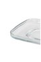 6 Pieces Cozy Glass Tea Plate, 124 Mm - Clear - 3