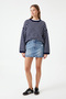 Casual Knitwear Sweater T2617 - Dark Blue - 3