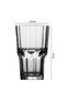 3 Pieces Serenity Long Drink Glass Set 265 Ml, 120 Mm Height, 70 Mm Diameter Clear - 2