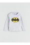 Nevavm Farkıyla Lcw Baby White Oval Collar Batman Printed Baby Boy Pajama Set - 3