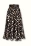 Belted Leopard Skirt
