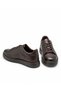 Genuine Leather Black Sneaker 165 Brown - 6