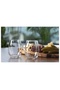 6 Pieces Amber Tumbler Set 440 Ml Clear - 6