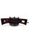 Home Maker Double Tray Round Oven AV 3002, Red / Black - 2