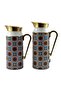 2-Piece Tea & Coffee Flask, 0.75 Liter, 1 Liter, Multicolor - 3