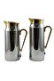 2-Piece Tea & Coffee Flask, 0.75 Liter, 1 Liter, Silver & Gold - 3