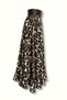 Belted Leopard Skirt - 4