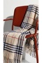 Cotton Scotch Plaid Patterned Single Blanket - 2