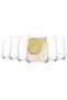 6 Pieces Terra Tumbler Set 590 Ml - Clear - 7