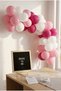 Bachelorette Bride to Be Decoration Classic Set Black Felt Letter Board with Stand and Balloon Chain