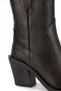 Women's Genuine Leather Brown Floater Western Boots - 6
