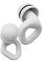 Zenz Unwind Pro Ear Plugs for Sleeping Noise Reduction – Soft Silicone Reusable Earplugs for Sleep, Focus & Work – 35dB Noise Reduction with Storage Case – XS/S/M/L Eartips (Glacier White)