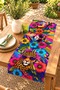 Multicolored Floral, Girl, Leopard, Cat Patterned Runner/Tablecloth/Placemat - 2