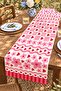 Pink Floral Cat Patterned Runner / Tablecloth / Placemat - 3