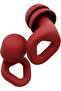 Zenz Unwind Pro Ear Plugs for Sleeping Noise Reduction – Soft Silicone Reusable Earplugs for Sleep, Focus & Work – 35dB Noise Reduction with Storage Case – XS/S/M/L Eartips (Fiery Red)