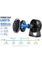 KALAMAN Desktop Fan, 4000mAh Quiet Desk Fan with Turbo Airflow, 6 Speed Digital Display and 30° Adjustable Tilt, Portable Battery Fan - 4