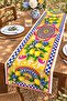 Classic Lemon Design Patterned Runner / Tablecloth / Placemat - 3