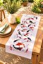 Double Fishes Patterned Runner / Tablecloth / Placemat - 2
