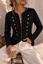Napoleon Button Knitwear Cardigan Tbsmzr001 - 2