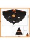 Children's Halloween Costumes, Halloween Bat Cape, Halloween Witch Cape (with Hat), Perfect for Halloween Costume Parties - 2