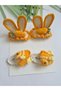 Cute Children's Hair Accessory Pinterest Niche Series Hairpin Handmade 4-Piece Snap Clip Knitted Organic Hair Accessory Children's Gift - 3