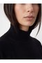 Esvab • Modern & Distinctive Half Fisherman Roba Collar Women's Knitwear Tunic - 3