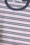Women's Stretchy Fabric Slim Fit Long Sleeve Striped T-Shirt - 3
