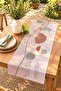 Bohemian Flower Pots and Sun Pattern Runner / Tablecloth / Placemat - 2