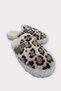 Women's Belted Buckle Soft Silent Sole House Slippers Beige - Brown - 2