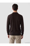 Rmz Gi̇yi̇m Farkiyla Devrik Roba Collar Men's Knitwear Sweater - 3