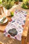 Girl Reading a Book Patterned Runner/Tablecloth/American Service Tablecloth - 2