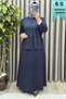 Women's Clothing Plus Size Five-Stripe Stone Mevlana Skirt Double Set