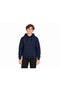 27510-26 Unisex Hooded Kangaroo Pocket 3 Thread Raster Sweatshirt 9-12 Years - 2