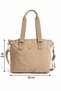 Water Resistant Women's Shoulder and Crossbody Bag Durable Large Compartment Bag with Interior Compartment - 8