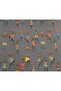 African Woman Patterned Ethnic Duck Fabric Decorative Throw Pillow Cover with Tassels - Dowry Set of 2 - 2