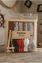 Pirate Themed Birthday Decoration Mini Set with Coffee Felt Letter Board Stand and Balloon Chain - 4