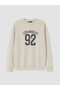 Ozmarka New Season Gray Los Angeles Printed Men's Sweatshirt - 5