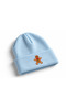 Gingerbread Design Embroidered Cotton Winter Beanie - Gingerbread Embroidered Christmas Themed Winter Design Beanie - 2