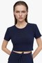 Waffle Fabric Side Adjustable Blouse and Pants Set - 3