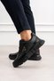 Volt Men's Black Faux Leather Lace-Up Sneaker High-Segment Sole Sports Shoes - 3