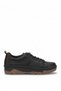 D26Ka-745 Women's Genuine Leather Casual Shoes Black - Brown