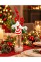 1 Piece Kokina Christmas Tree and Table Ornament Decorative Pine Branch with Birds and Red Fruits, Handmade New Y - 6