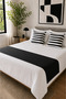 Runner Bedspread Replaces Bed End Runner. Runner Only Includes Runner. Pillowcases and Duvet Cover Are Not Included.
