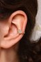 Ear Cuff Cartilage Earring Pole Starry Steel Gold Color