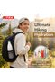 500ml Double Wall Stainless Steel Vacuum Bottle, Travel-print design, For water, coffee and tea - 6