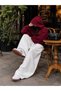 Sequin Embroidered Angel Wings Trendy Streetwear Red Cardigan with Zipper/ Streetwear Y2K - 5